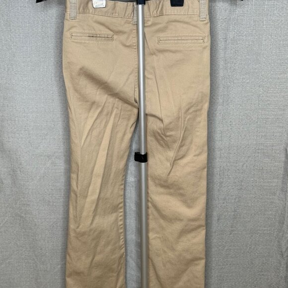 Chaps - Boys Khaki School Pants - Size 14 Silm - Picture 3 of 5